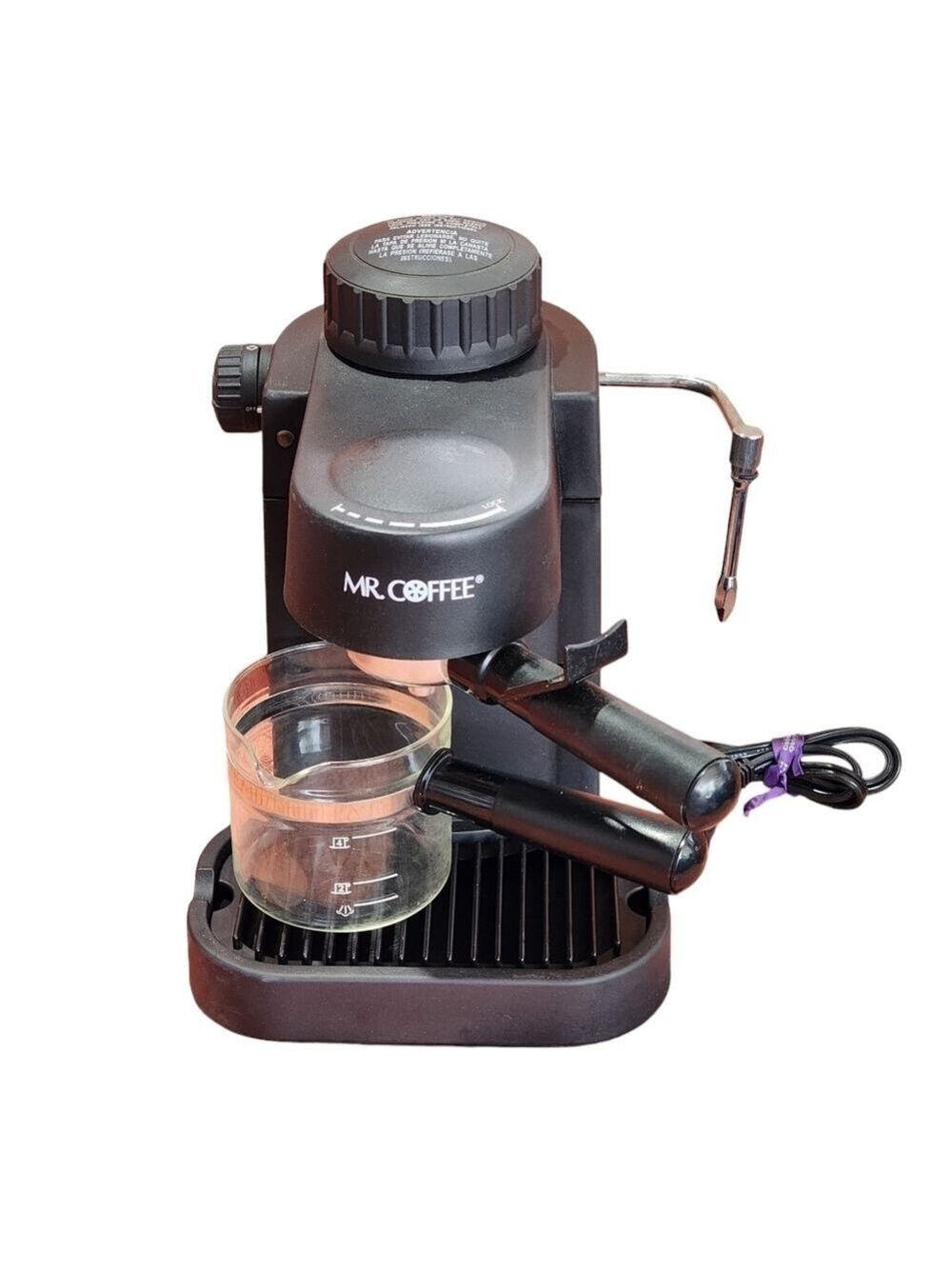 Mr. Coffee Cappuccino Espresso Maker w/ Frother ECM10